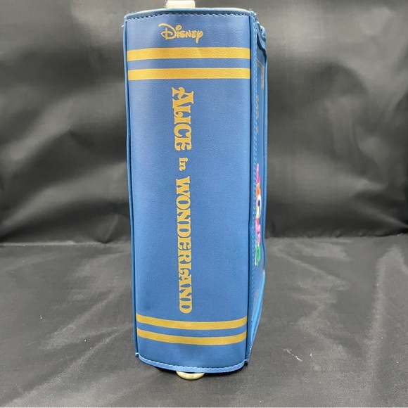 Disney Loungefly Alice in Wonderland Book Crossbody - Picture 3 of 7